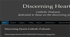 Desktop Screenshot of discerninghearts.com